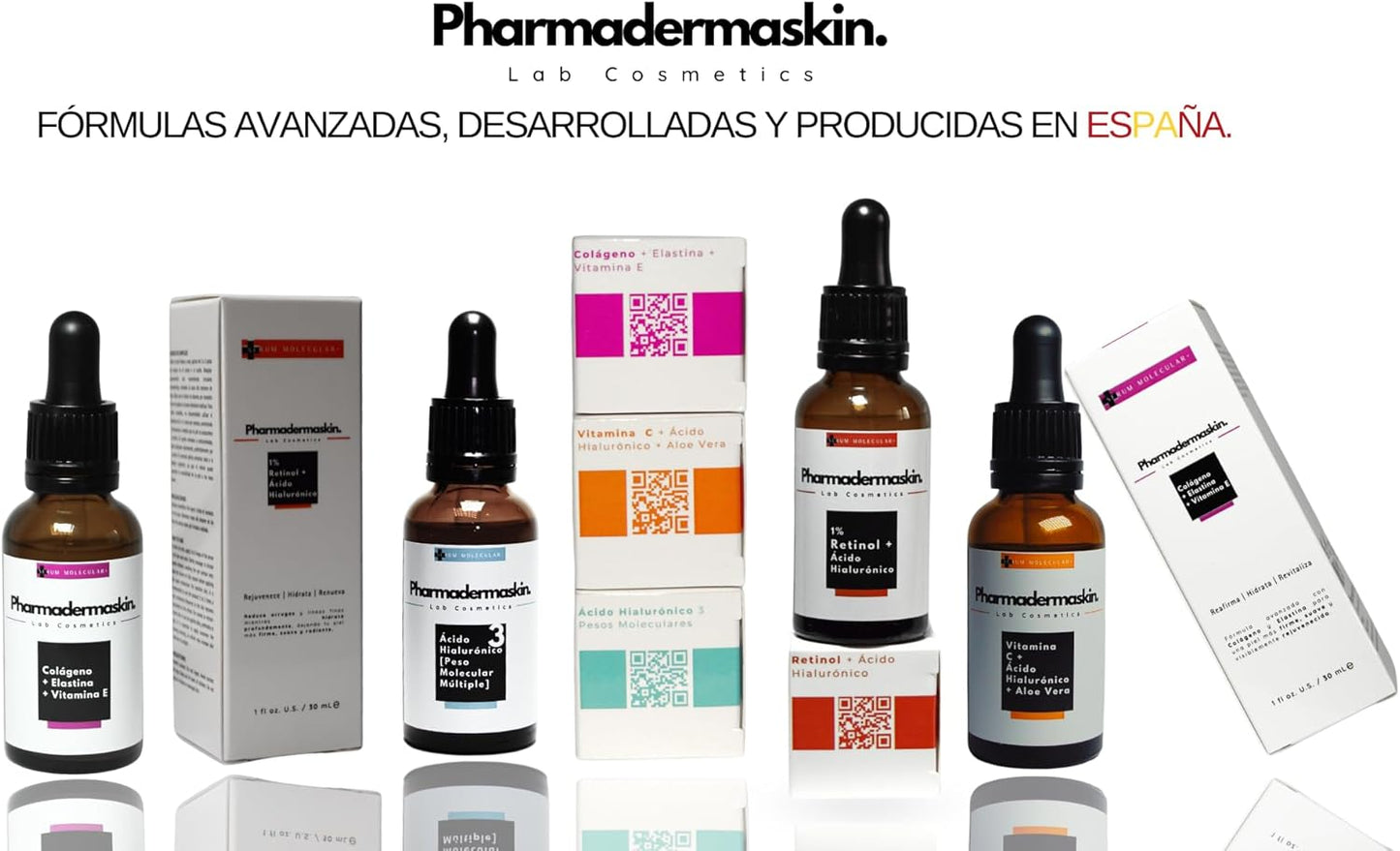 Sérum de Retinol 1% + Ácido Hialurónico – Renueva, Reafirma e Hidrata Intensamente – Antiedad, Reducción de Arrugas y Manchas – Potente Cuidado para Todo Tipo de Piel