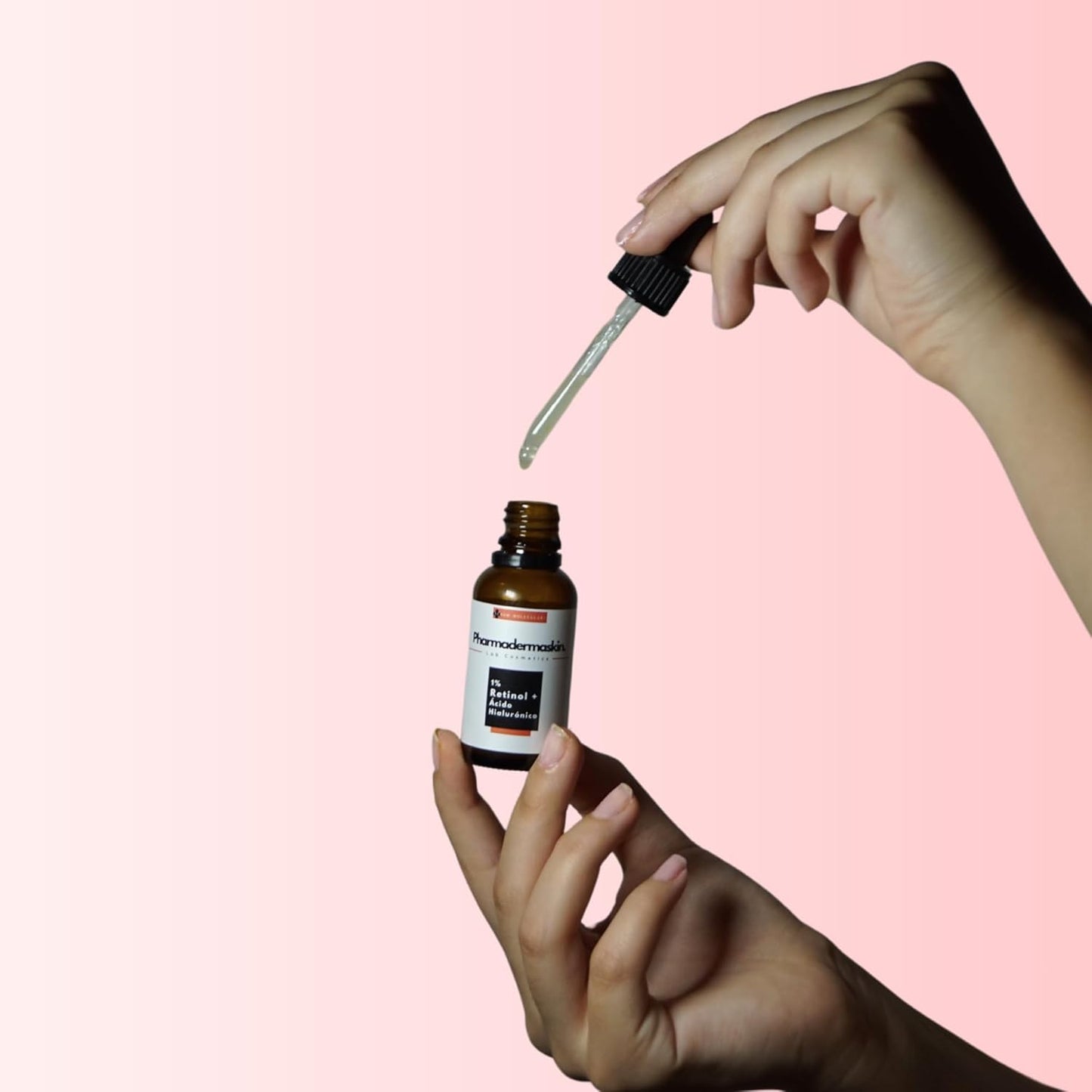 Sérum de Retinol 1% + Ácido Hialurónico – Renueva, Reafirma e Hidrata Intensamente – Antiedad, Reducción de Arrugas y Manchas – Potente Cuidado para Todo Tipo de Piel