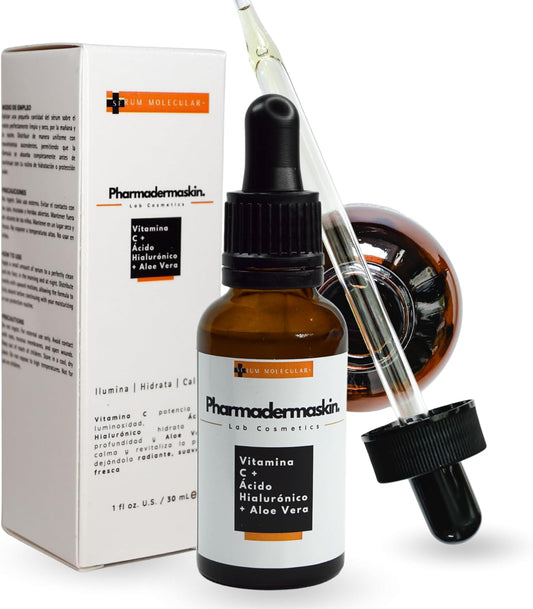 Pharmadermaskin Sérum Vitamina C + Ácido Hialurónico + Aloe Vera